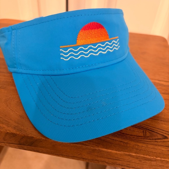 Imperial Bobby Riggs Racquet & Paddle Blue Visor - Picture 2 of 7